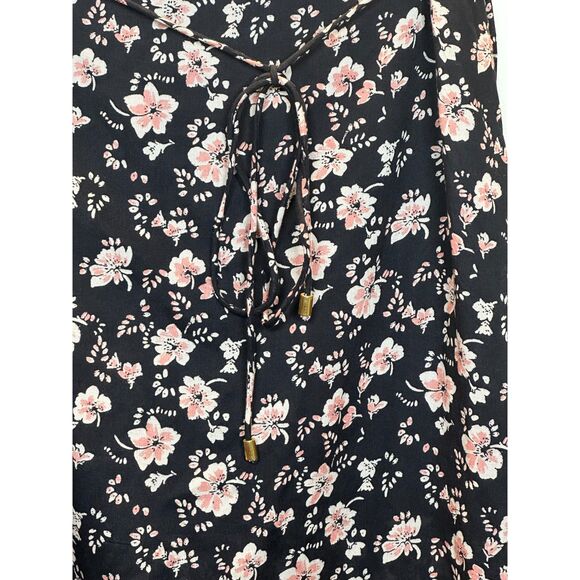 Free People Women's OB1406046 Size 12 Black Floral Maxi Skirt NWOT - Picture 9 of 9